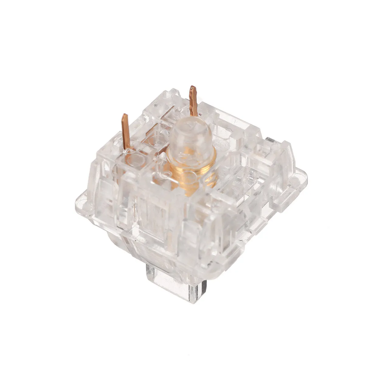 10/70 x FEKER Crystal Switches 3 Pin Linear Prelubed Mechanical Switch for Mechanical Gaming Keyboard