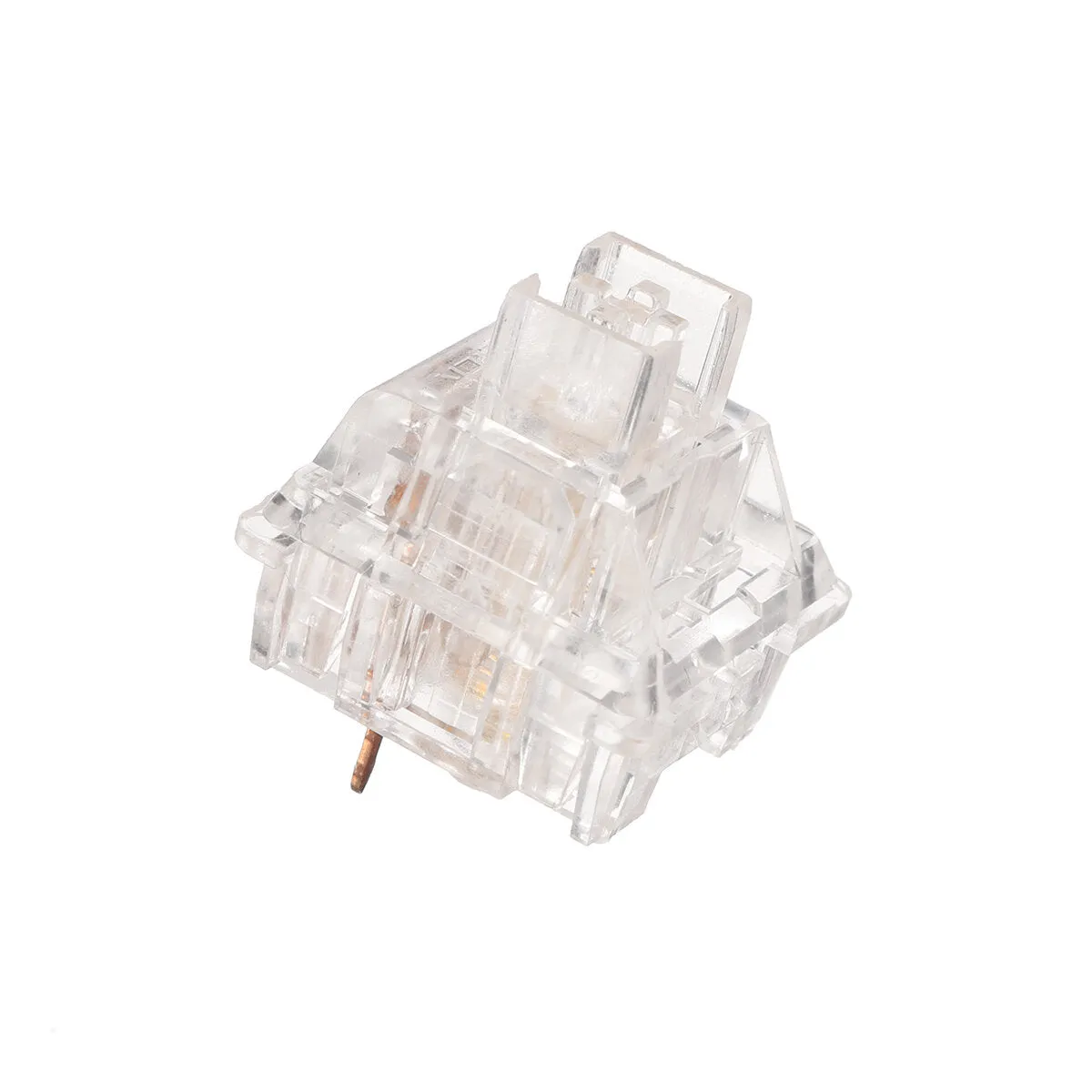 10/70 x FEKER Crystal Switches 3 Pin Linear Prelubed Mechanical Switch for Mechanical Gaming Keyboard