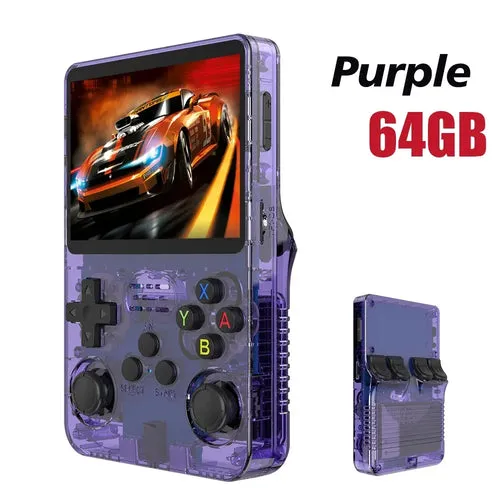 128G Open Source R36S Video Game Console Linux System 3.5 Inch IPS