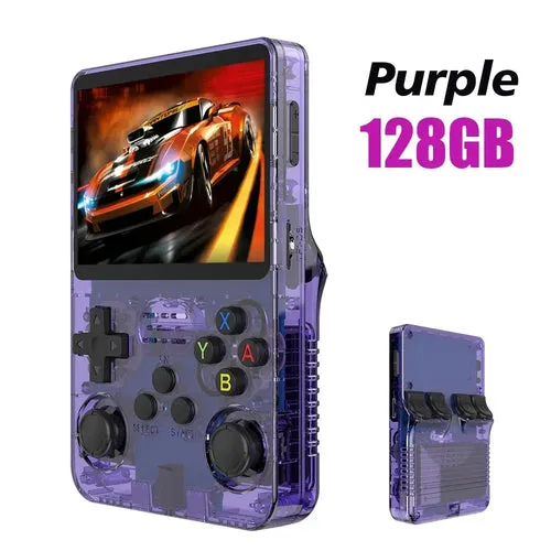 128G Open Source R36S Video Game Console Linux System 3.5 Inch IPS