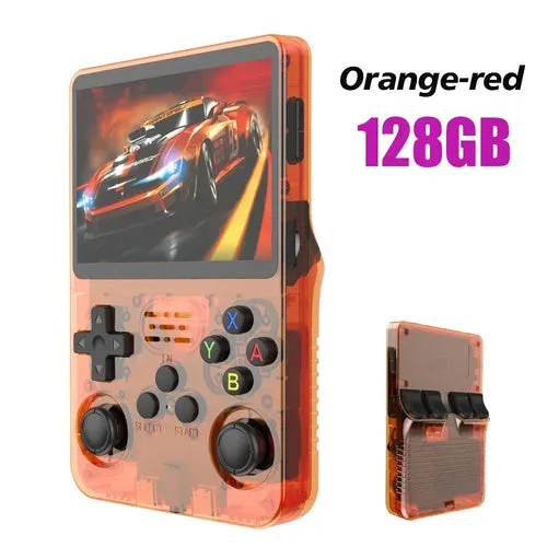 128G Open Source R36S Video Game Console Linux System 3.5 Inch IPS