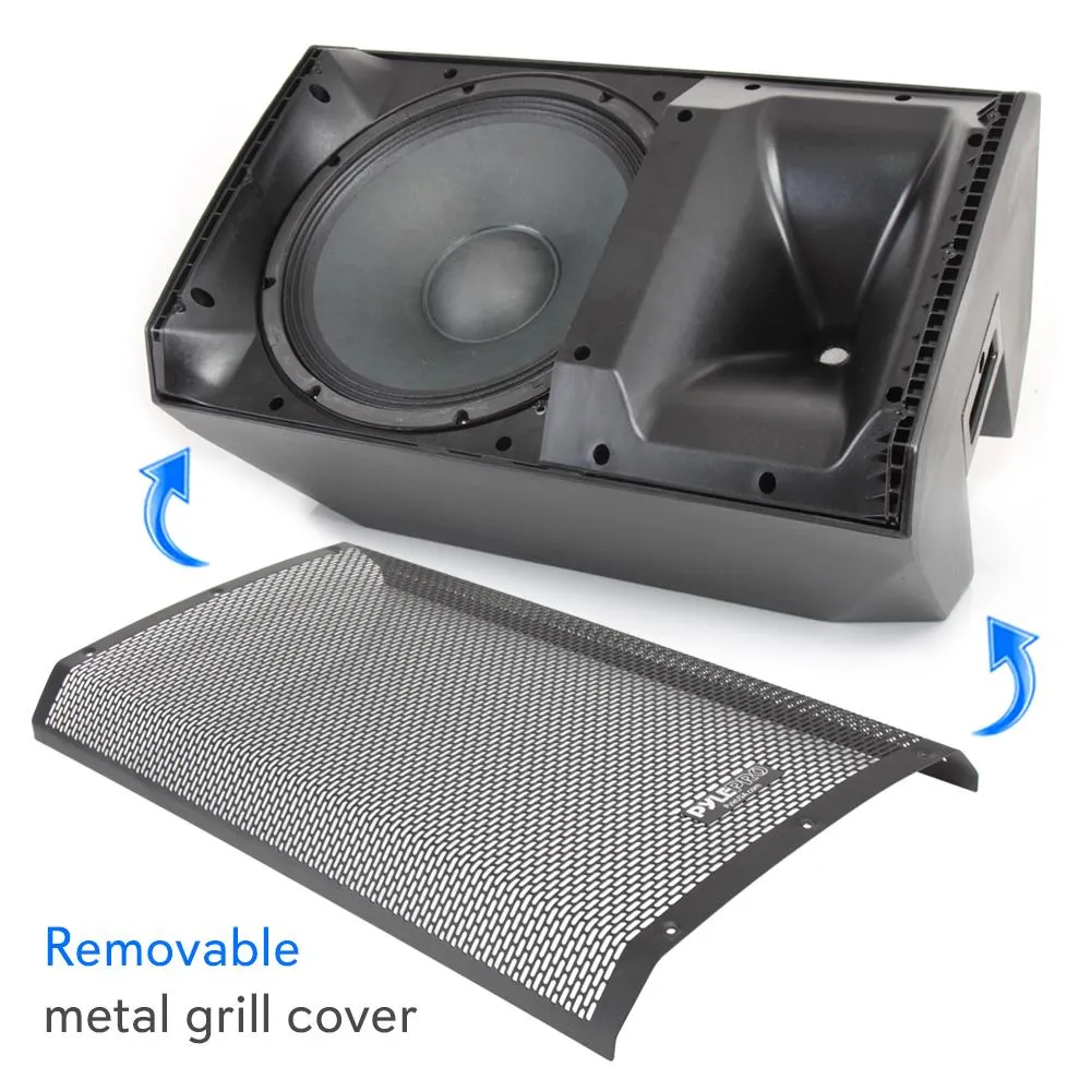 15’’ Stage & Studio Speaker - Bluetooth Pa Monitor Loud-Speaker System With Mp3/Usb/Sd Playback (1400 Watt)