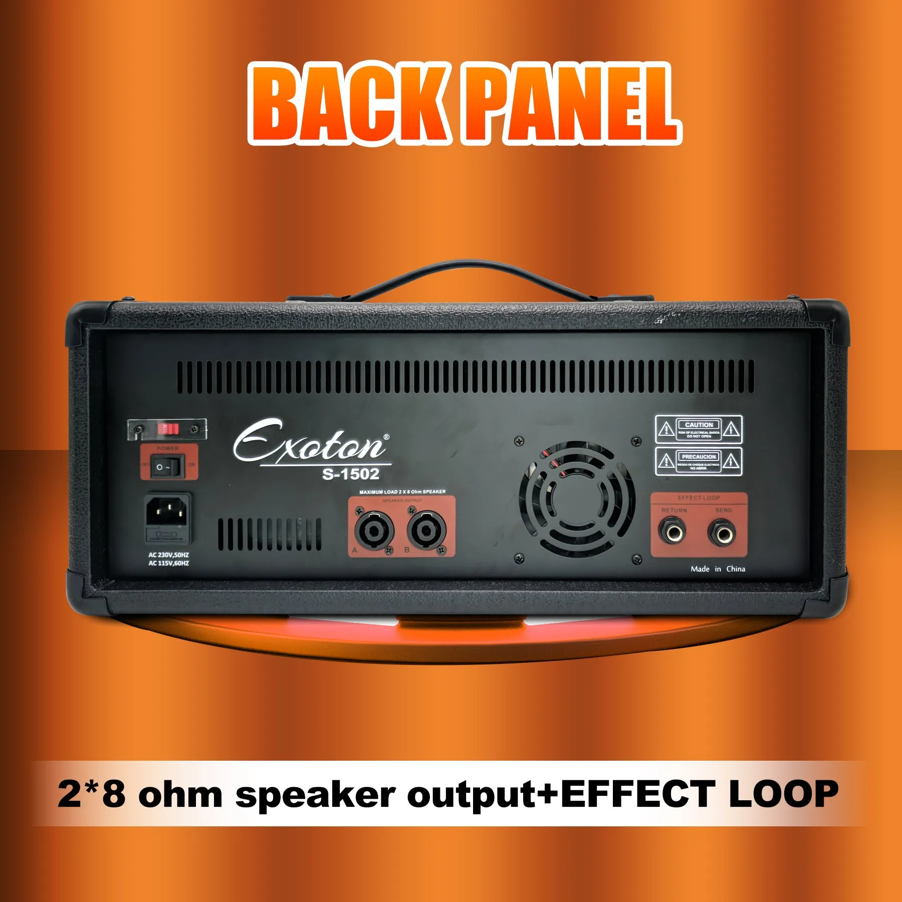 2500W 15-inch Bluetooth Surround Sound System With 8 Channel Mixer