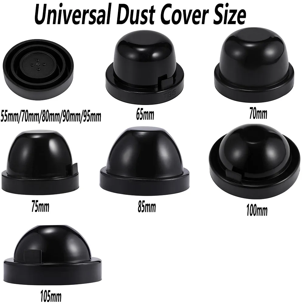 (2pcs/set) 75mm Universal Car light Seal Cap Dust Cover