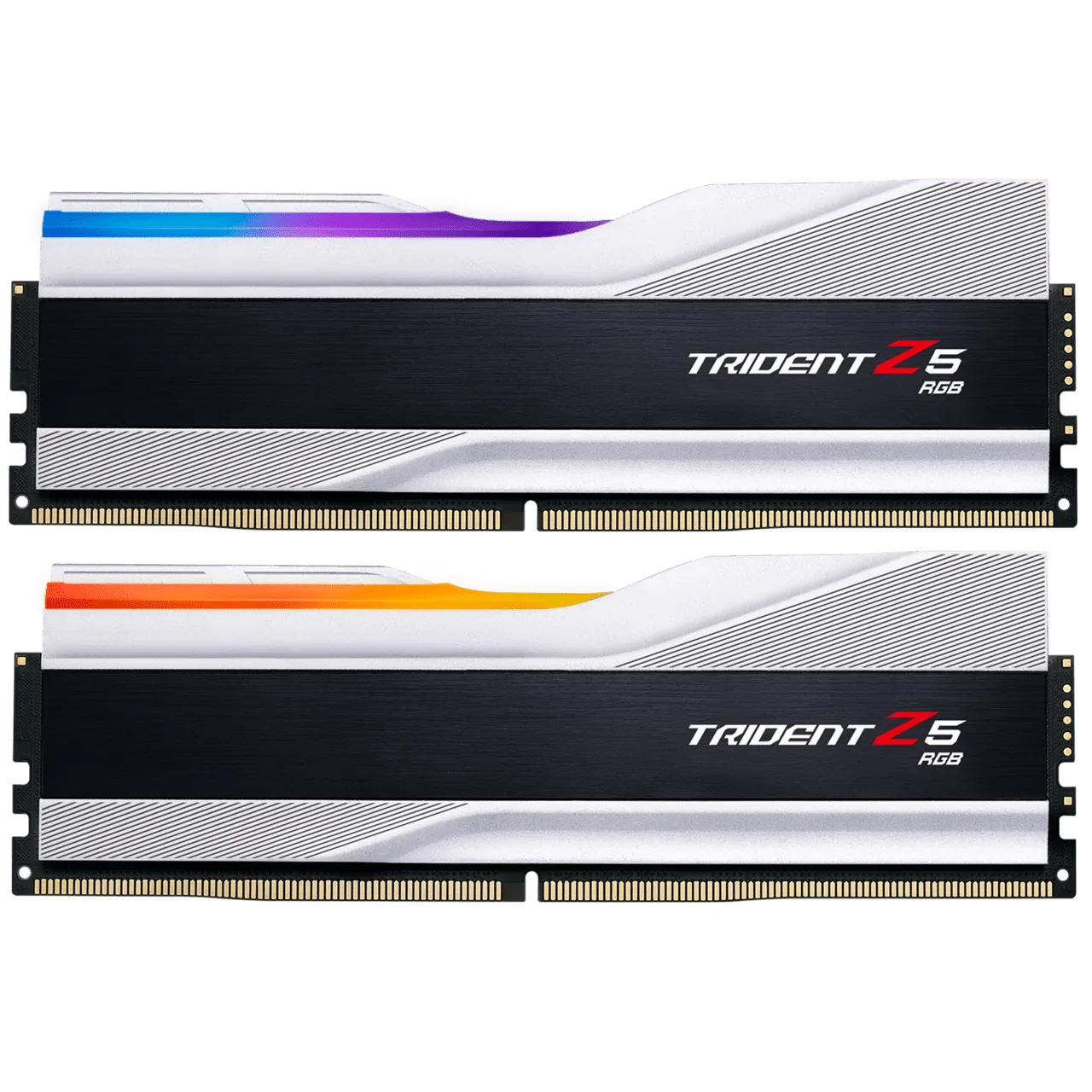 32GB (2x16GB) DDR5 6800MHZ CL34 G.Skill Trident Z5 Silver RGB RAM
