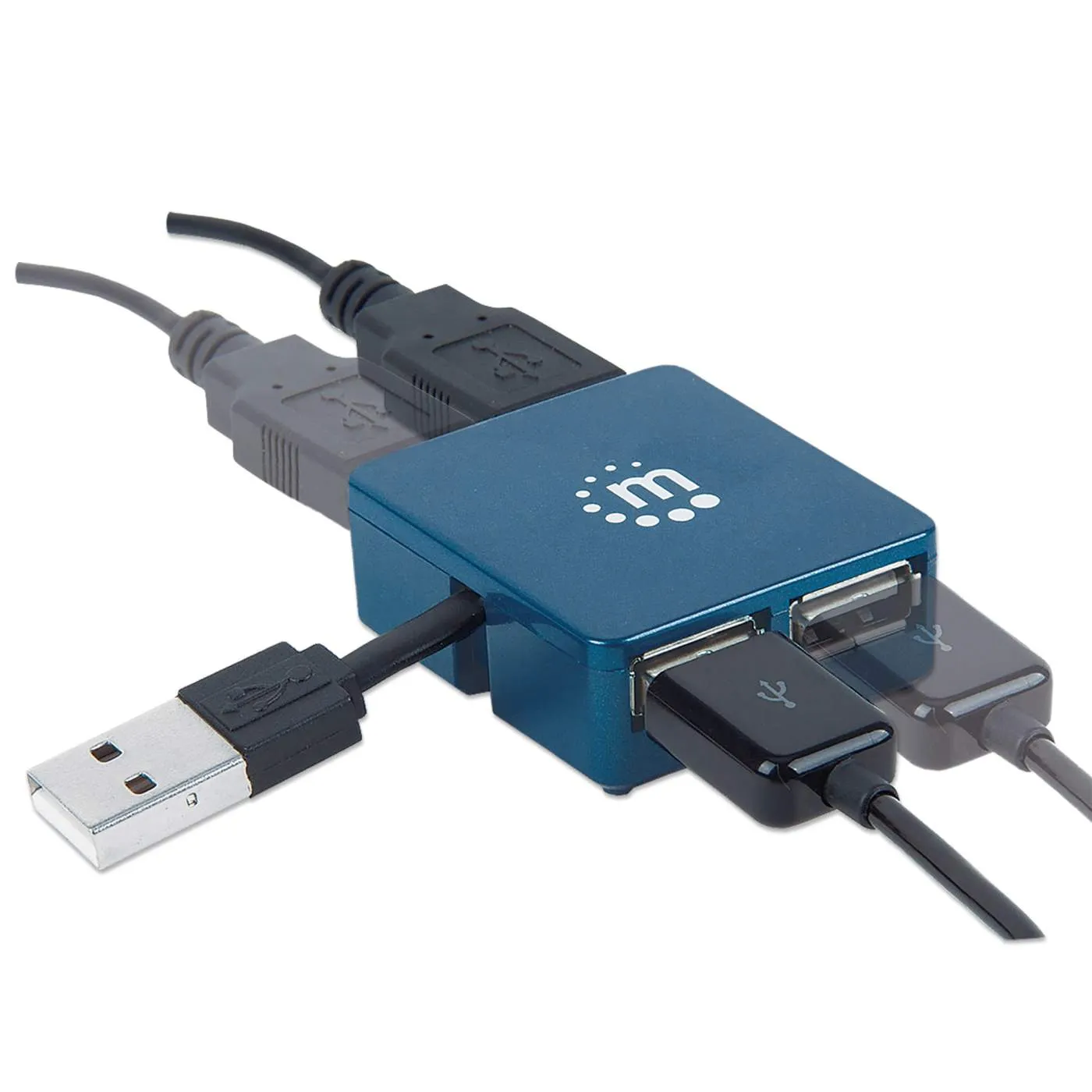 4-Port USB 2.0 Micro Hub