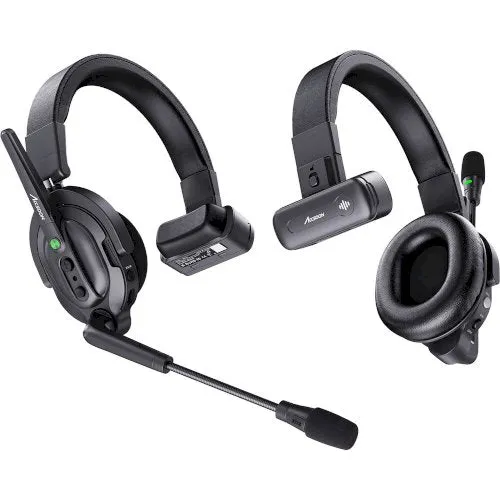 Accsoon COMO 1H6R Wireless Intercom Headset Kit (1 Host, 6 Remotes)
