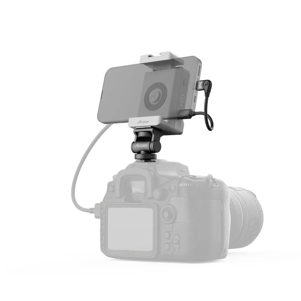 Accsoon SeeMo HDMI to USB-C Video Capture Adapter for Apple iPhone/iPad, White