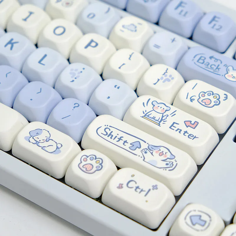 ACGAM Doggy PBT Keycap Set 130 Keys