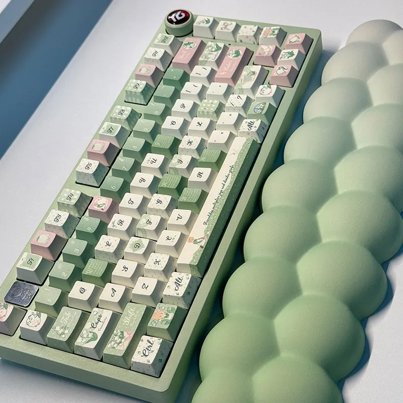 ACGAM Lily of the Valley Cherry Profile Keycap Set 131 Keys