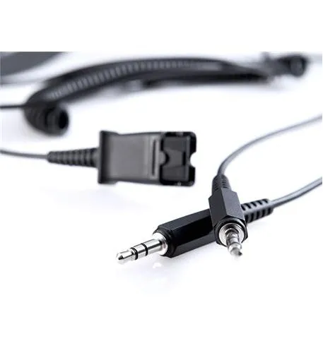 ADDASOUND DN1021 DUAL 3.5mm Sound Card Cord for Crystal Headsets