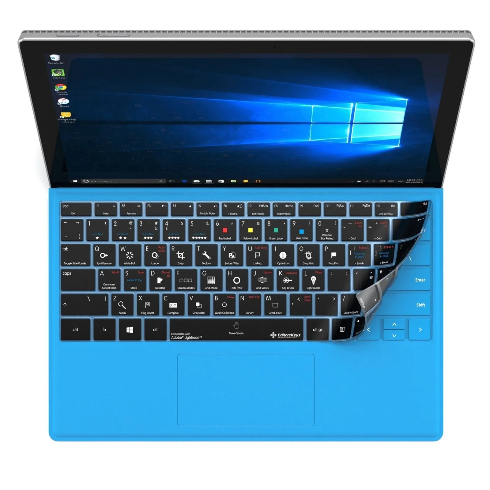 Adobe Lightroom Keyboard Covers for Microsoft Surface Line