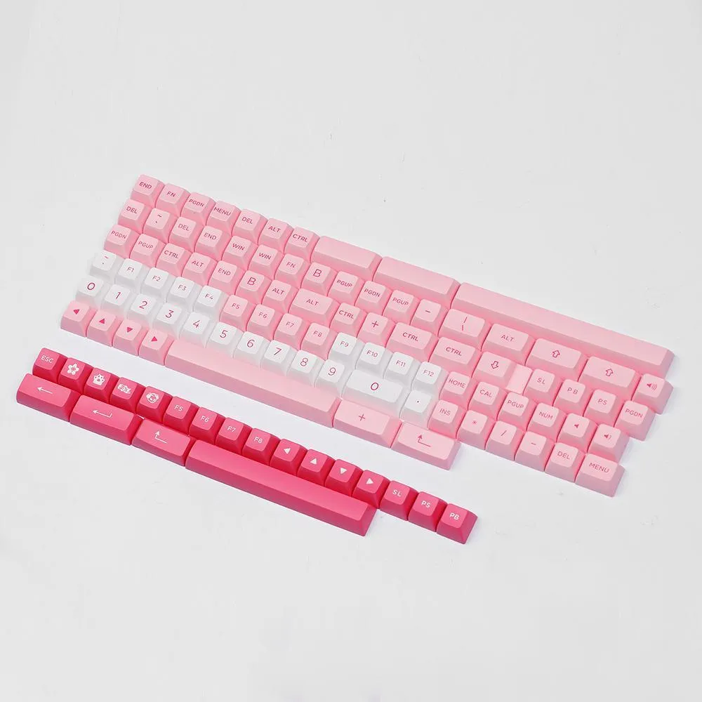 AKKO ACR61 COMBO RGB HOT-SWAPPABLE ACRYLIC MECHANICAL KEYBOARD PRUNUS LANNESIANA (JELLY PINK SWITCH)