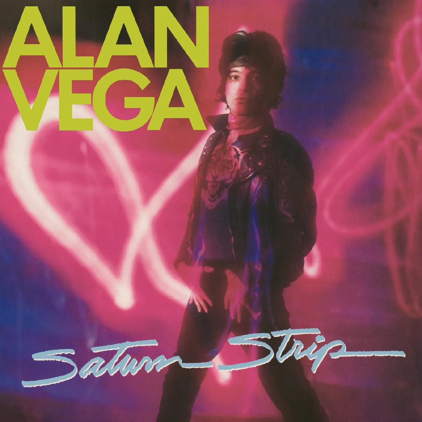Alan Vega - Saturn Strip LP NEW YELLOW VINYL