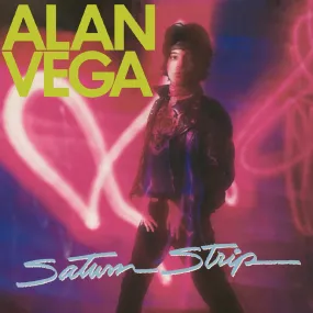 Alan Vega - Saturn Strip LP NEW YELLOW VINYL