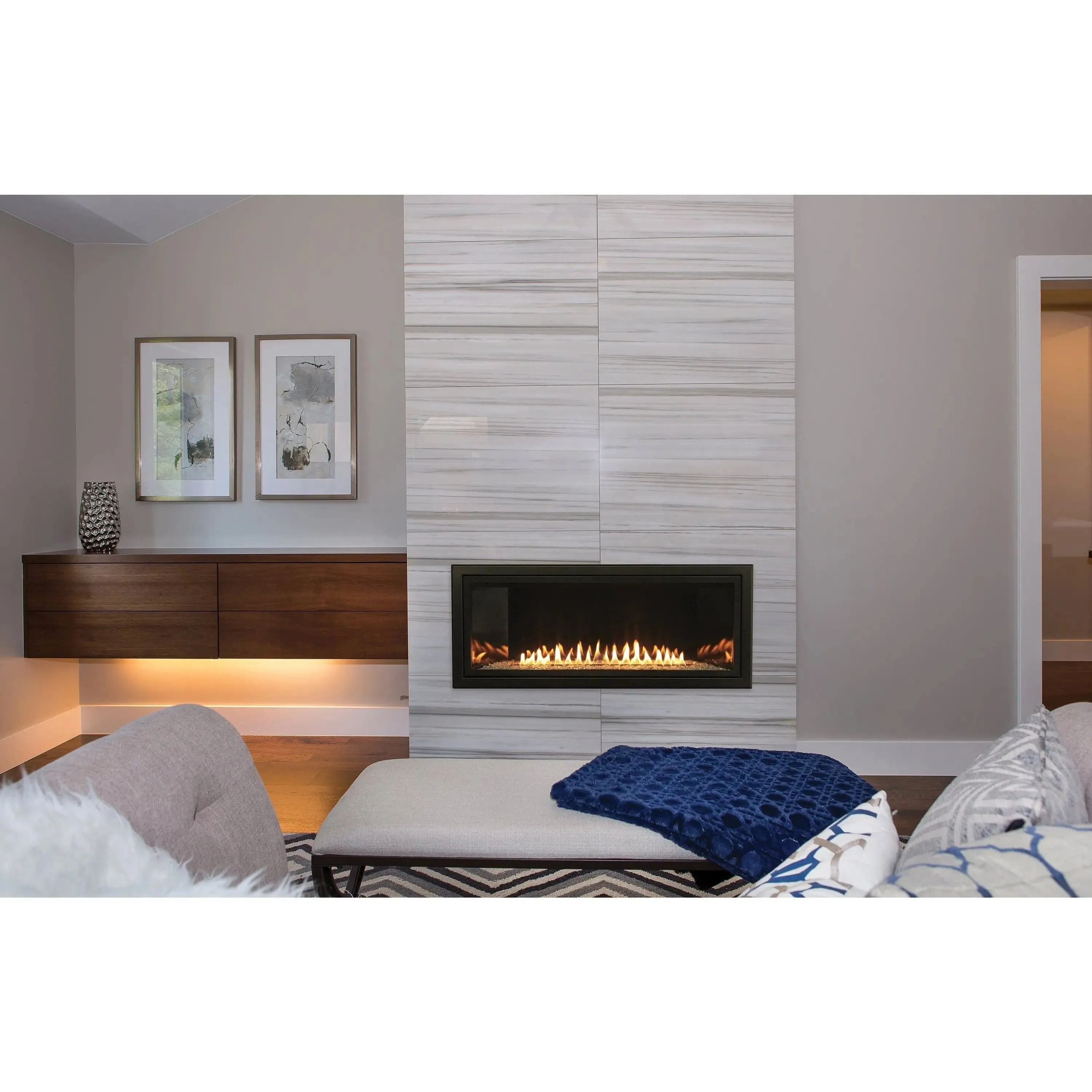 American Hearth 36-inch Boulevard Vent Free Fireplace VFLB36FP30