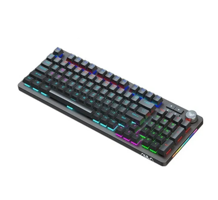 AULA F3080 Wired Mechanical Gaming Keyboard (Black)