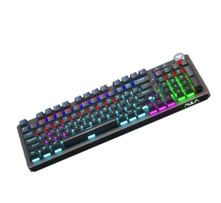 AULA F3080 Wired Mechanical Gaming Keyboard (Black)