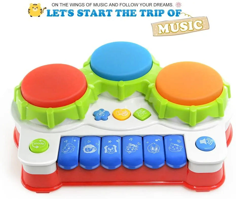 Baby Drum Piano Musical Toys
