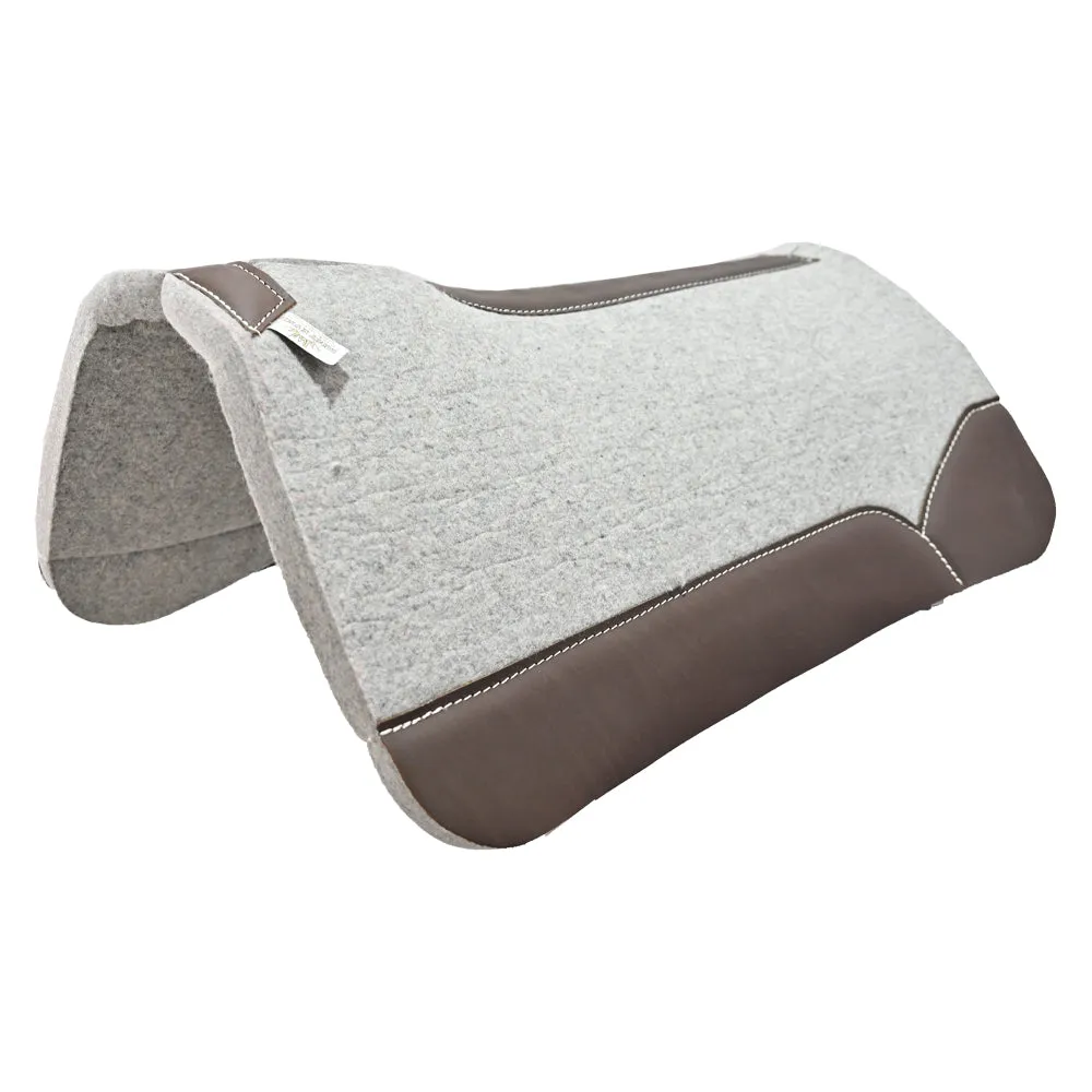 Best Ever 1" Kush Pad with Espresso Wear Leathers- 32"X32"