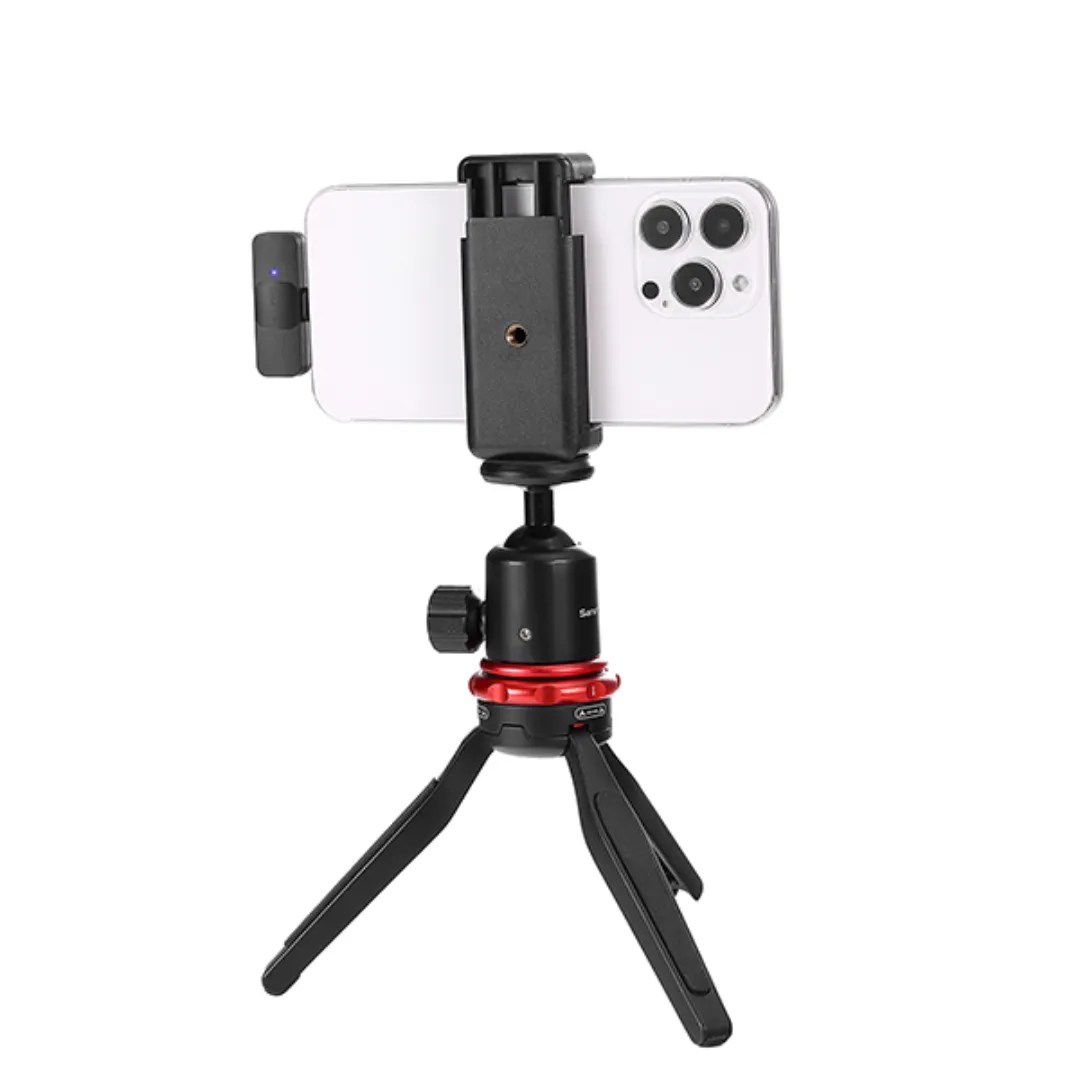 BOYA BY-V1 Wireless Microphone System, Omnidirectional for IOS Devices With 2 Year Official Warranty