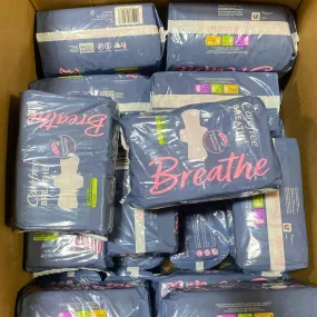 Carefree Breathe 28 Super Pads (28 Pcs Lot)