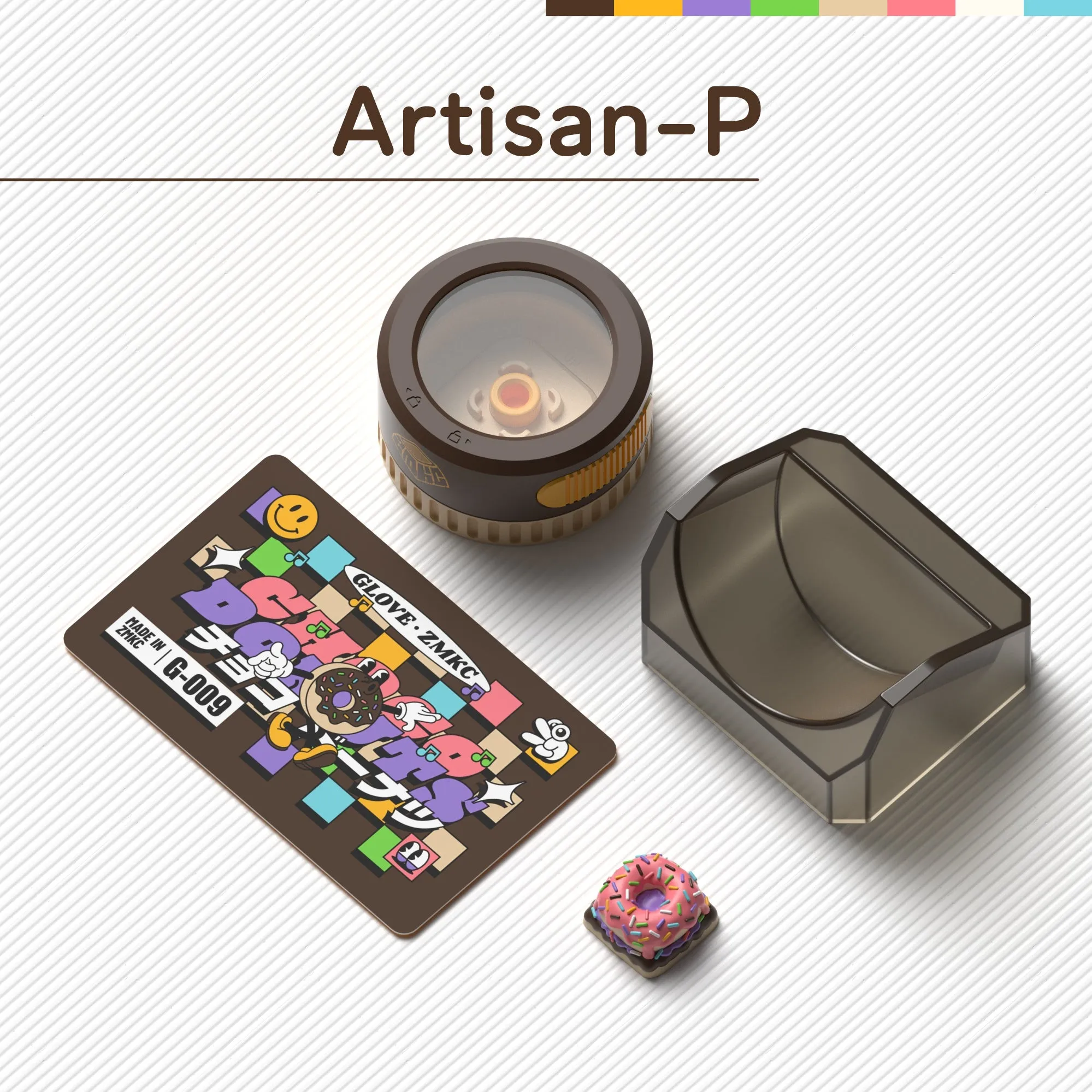[CLOSED][GB] GLOVE x Domikey Choco Donuts Cherry profile Doubleshot tripleshot keycaps resion novelty stitch-edged mousepad