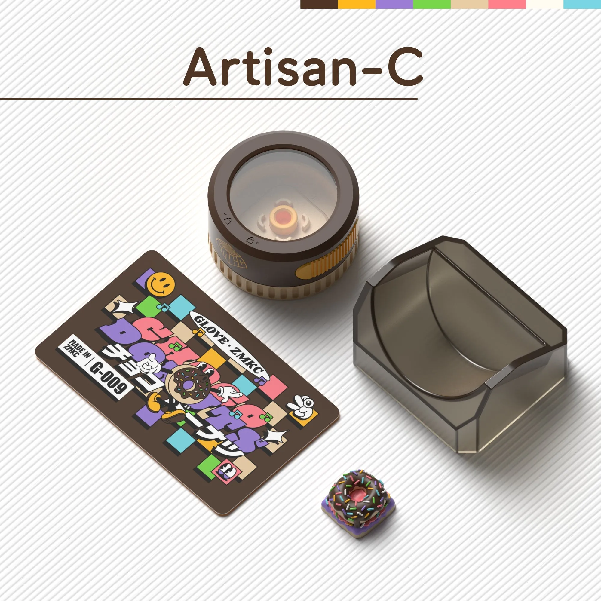 [CLOSED][GB] GLOVE x Domikey Choco Donuts Cherry profile Doubleshot tripleshot keycaps resion novelty stitch-edged mousepad
