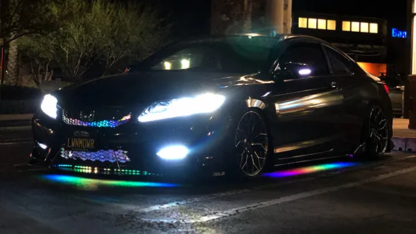 Color Chasing Underglow LED Strips Kit