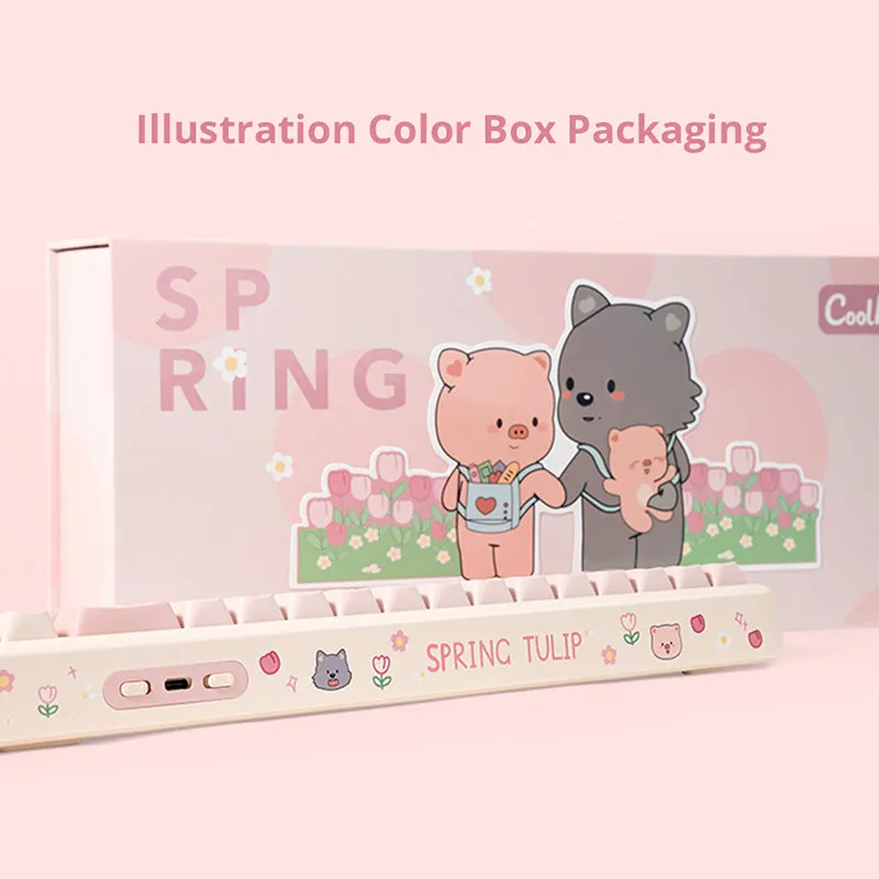 Coolkiller Spring Sreies Wireless Mechanical Keyboard