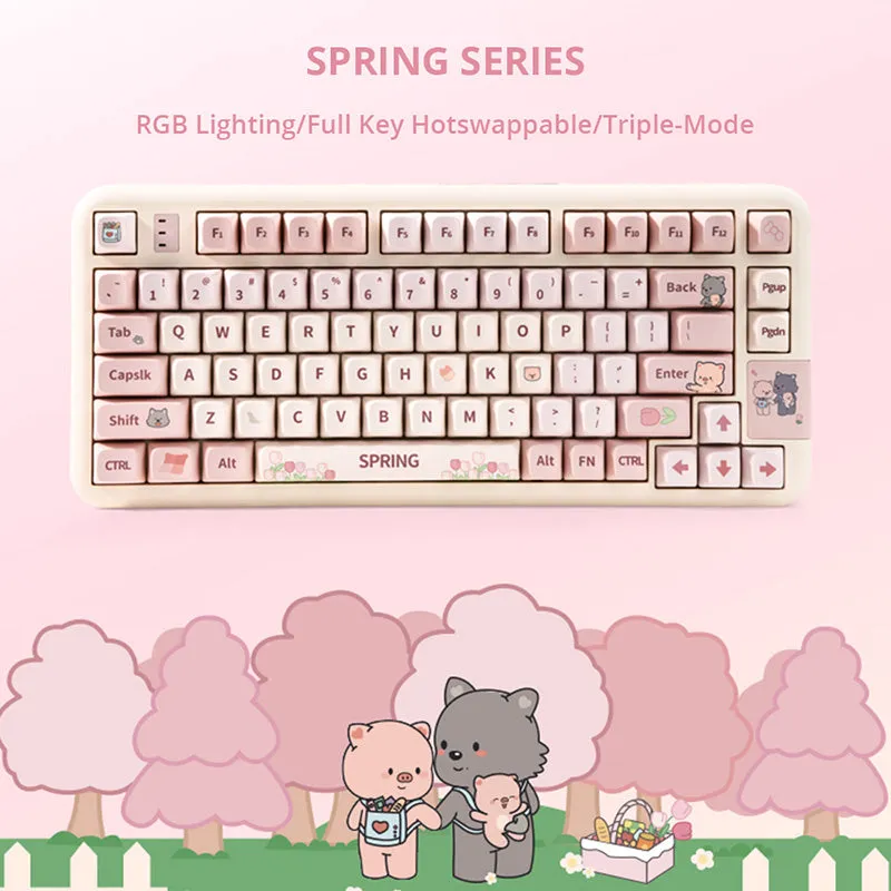 Coolkiller Spring Sreies Wireless Mechanical Keyboard