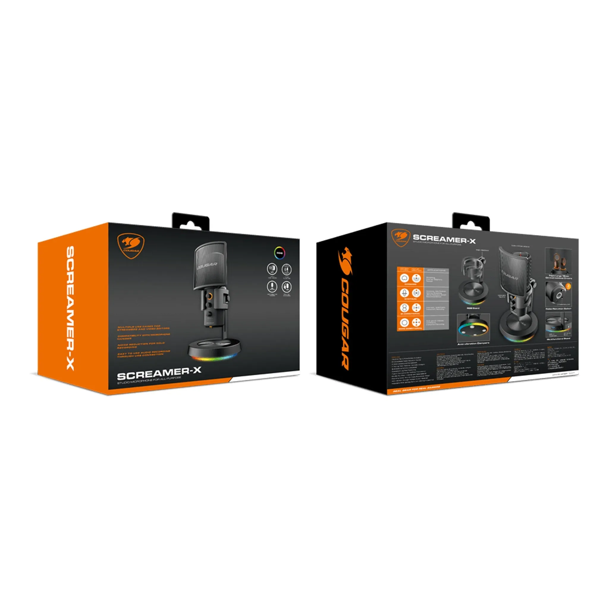 Cougar SCREAMER-X USB Studio Microphone for All Purposes