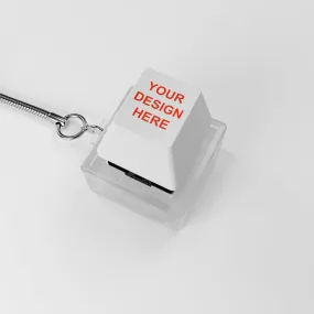 Custom Keycaps Fidget Keychain