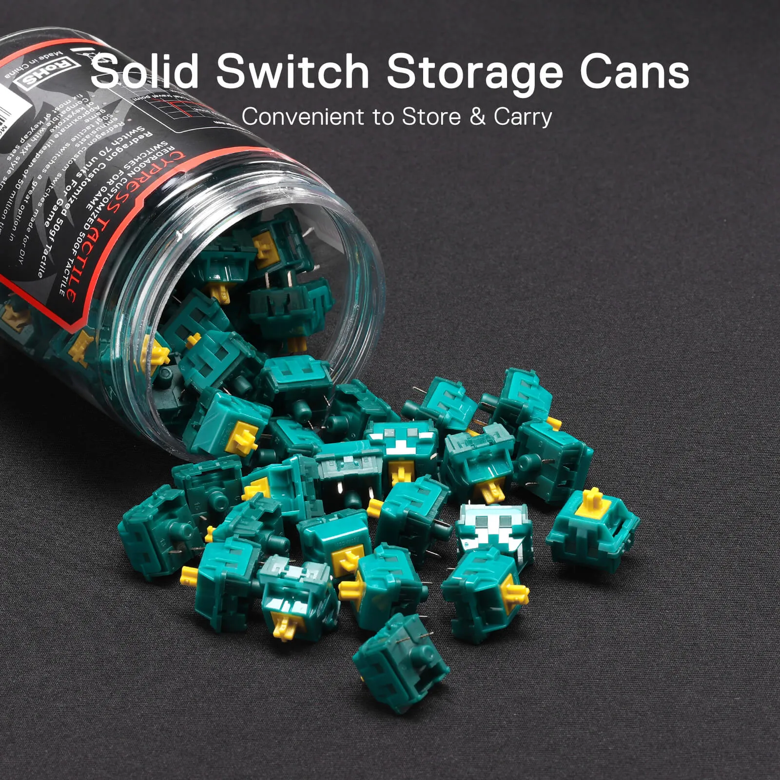 Enhanced Performance Cypress A120 Soft Tactile Mechanical Switch - Ideal for Smooth Operation
