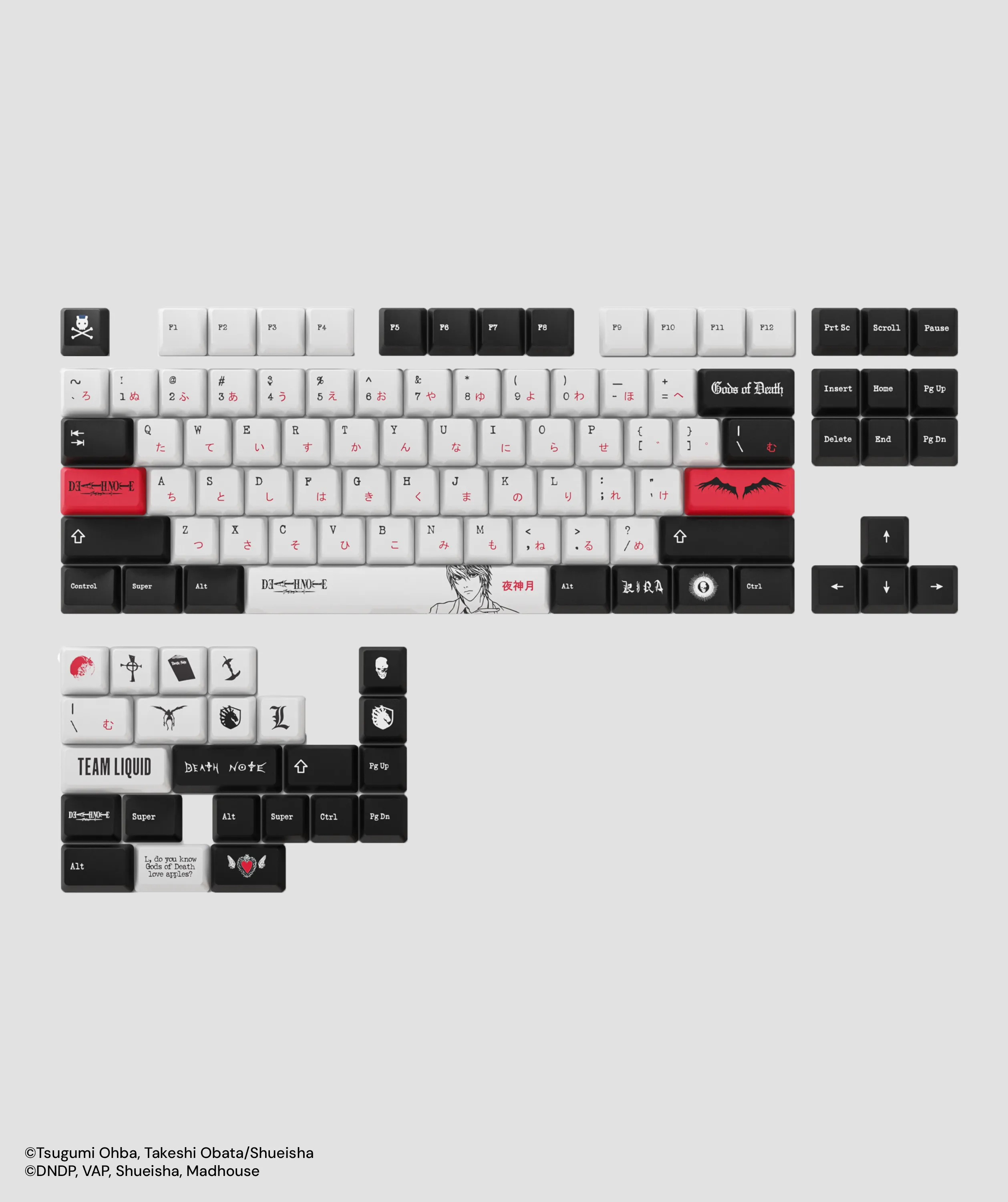 DEATH NOTE KEYCAP BASE KIT