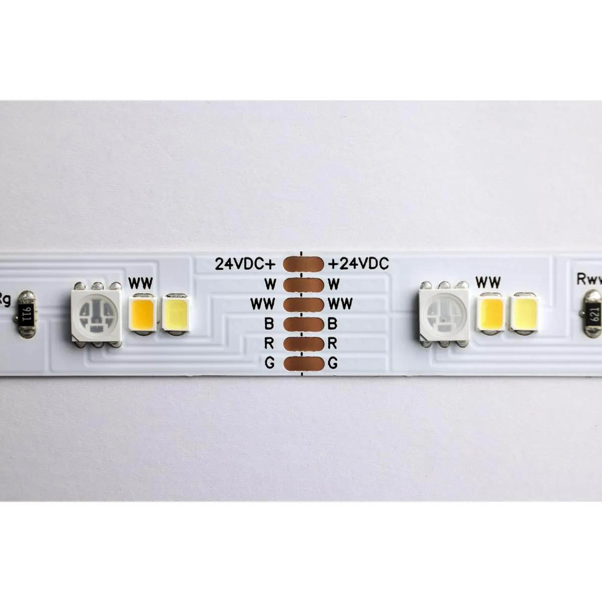 Dimension Performer LED Tape Light Kit with Remote, 16ft Reel, Color Changing RGB and Tunable White, 24V, Direct Wired Connection