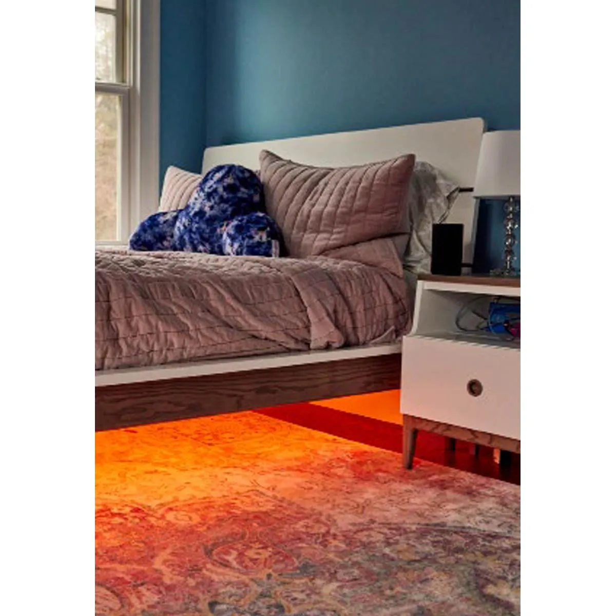 Dimension Performer LED Tape Light Kit with Remote, 16ft Reel, Color Changing RGB and Tunable White, 24V, Direct Wired Connection