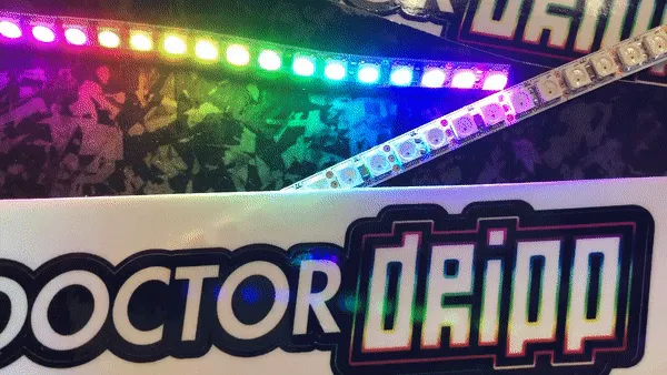 DRIPPSTRIPPS RGB Chasing LED Strips   Harness Kit