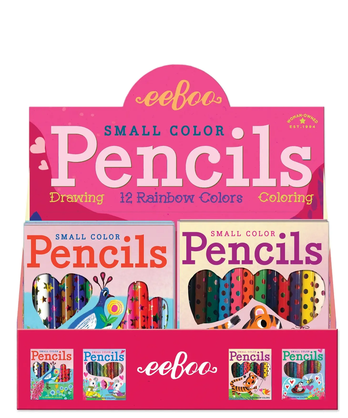 eeBoo Small Valentine Pencil Assortment