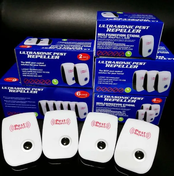 Electronic Rodent Mosquito Insect Dual Speaker Ultrasonic Rat Pest Repellent key Chain For Plug In Mosquitoes Repeller