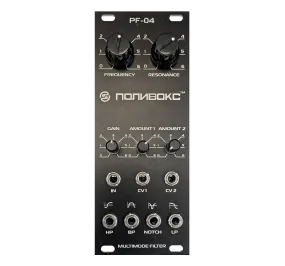 ELTA Music POLIVOKS VCF Eurorack Module PF-04 Black