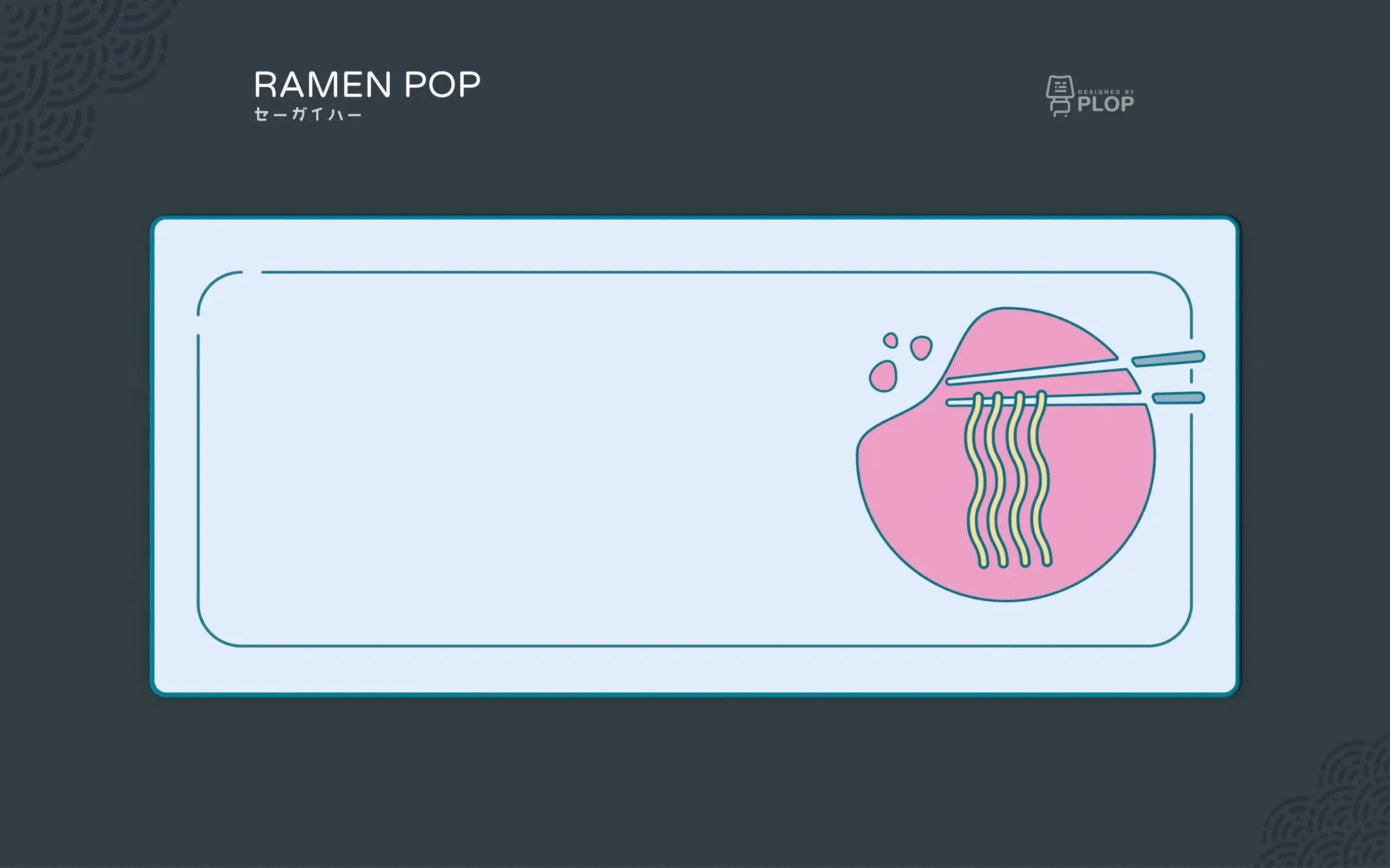 ePBT RamenStop Deskmats