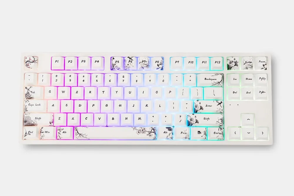 Everglide SK87 Dual Mode bluetooth 87 Mechanical Keyboard Kit 80% TKL PCB hot swappable switch RGB