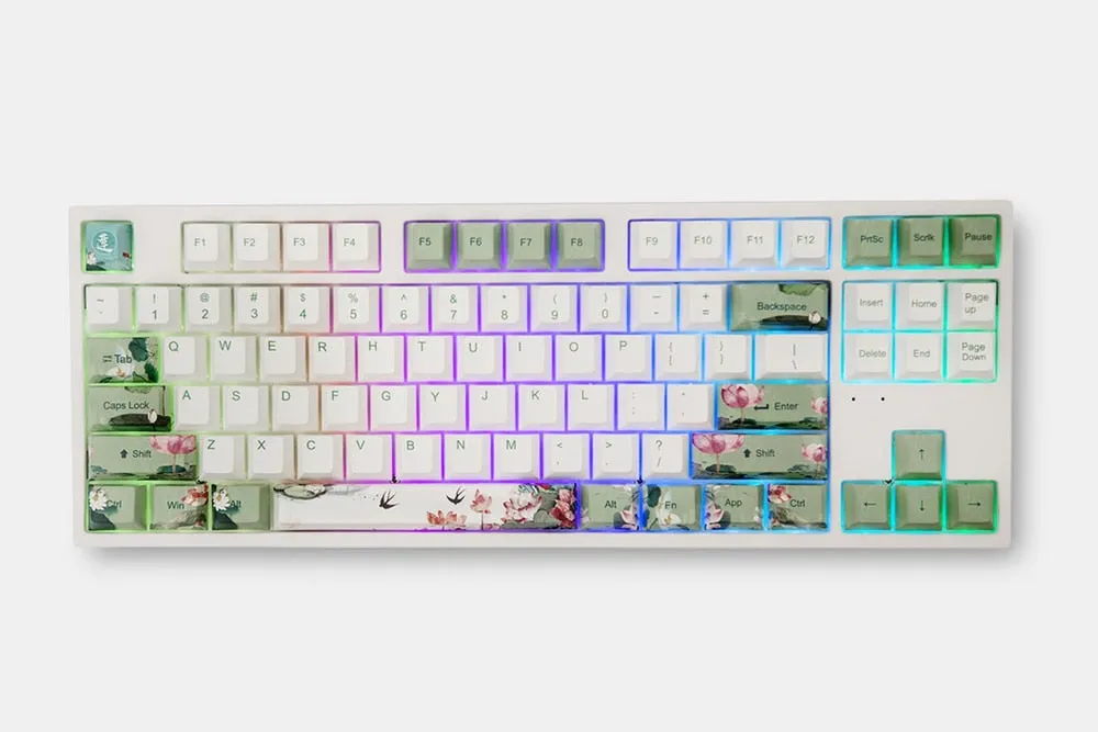 Everglide SK87 Dual Mode bluetooth 87 Mechanical Keyboard Kit 80% TKL PCB hot swappable switch RGB