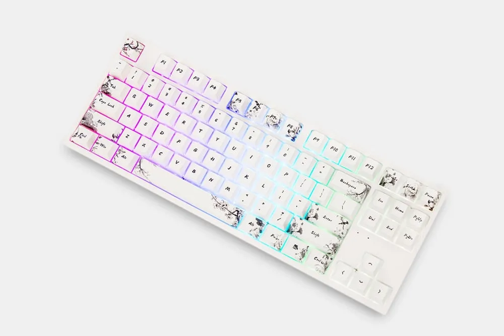 Everglide SK87 Dual Mode bluetooth 87 Mechanical Keyboard Kit 80% TKL PCB hot swappable switch RGB