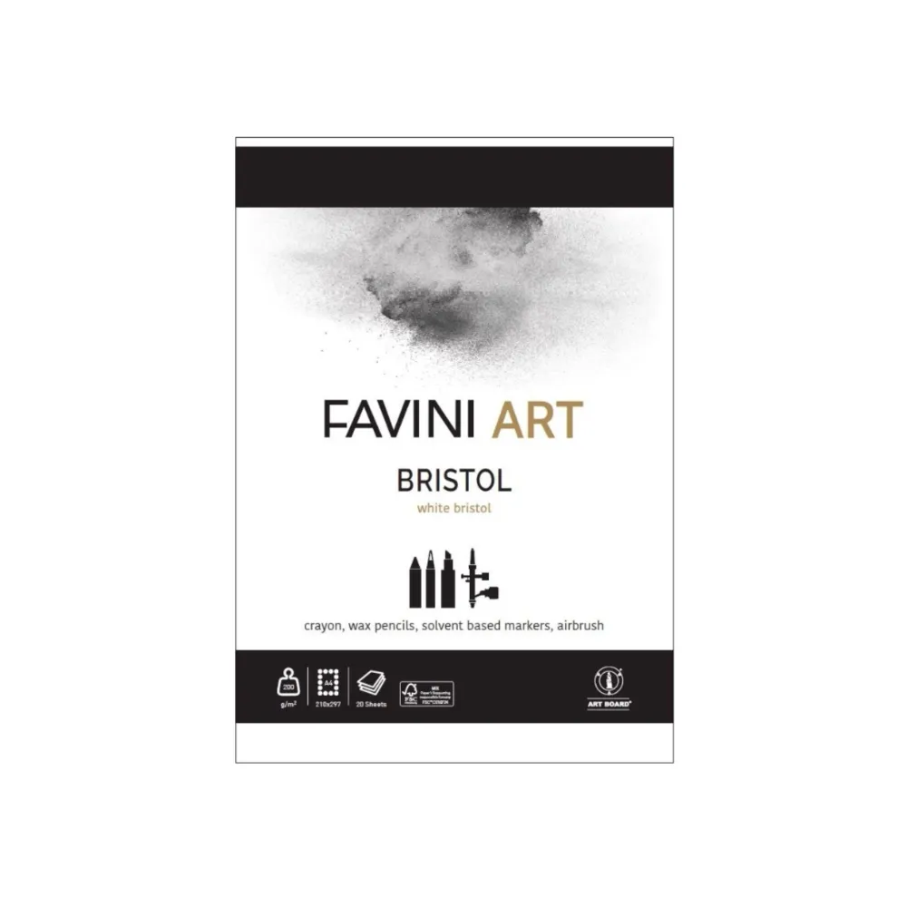 Favini Bristol Pad 200gsm