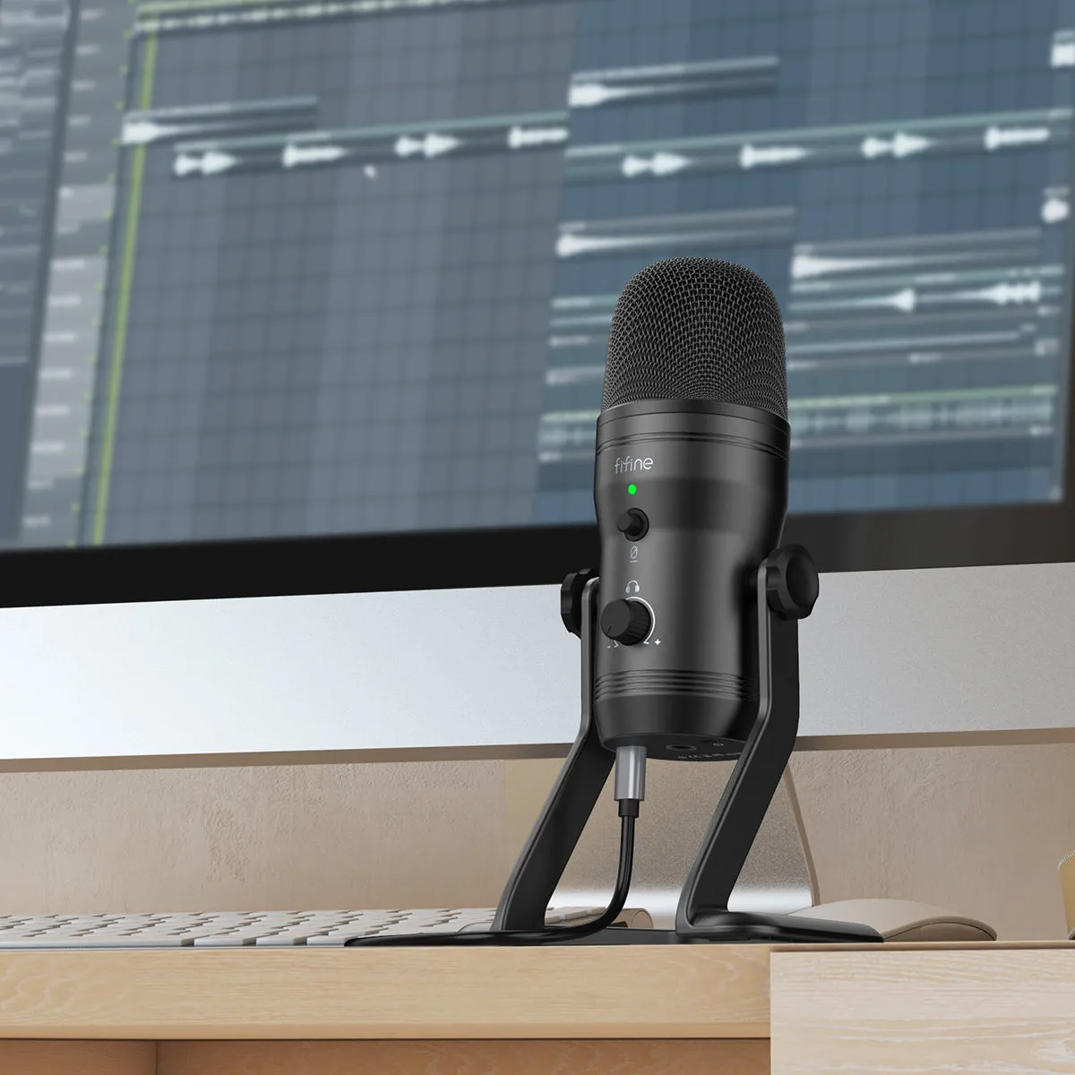 Fifine x DELE K690 USB Studio Multi-Polar Pattern Microphone
