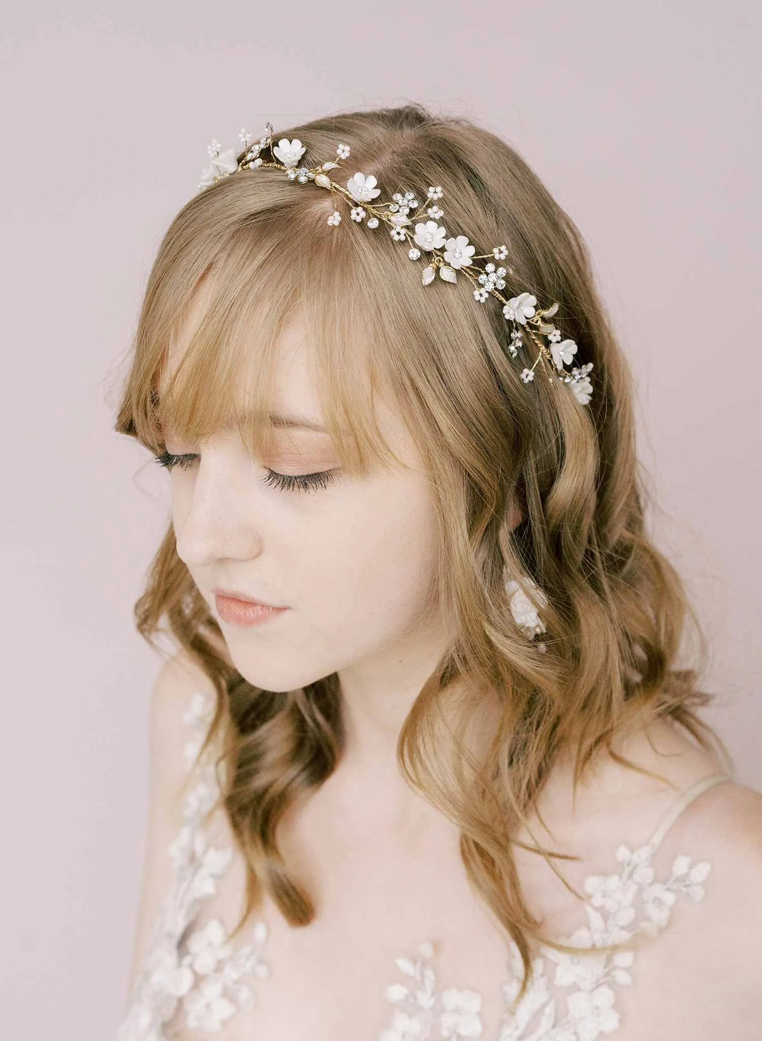 Flower fields Hair vine