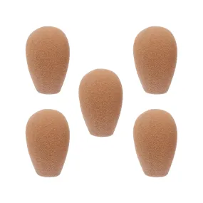 Galaxy Audio WS-HSUBG Windscreen for All Omni HS & ES Uni-Directional Models (5 pack) - Beige