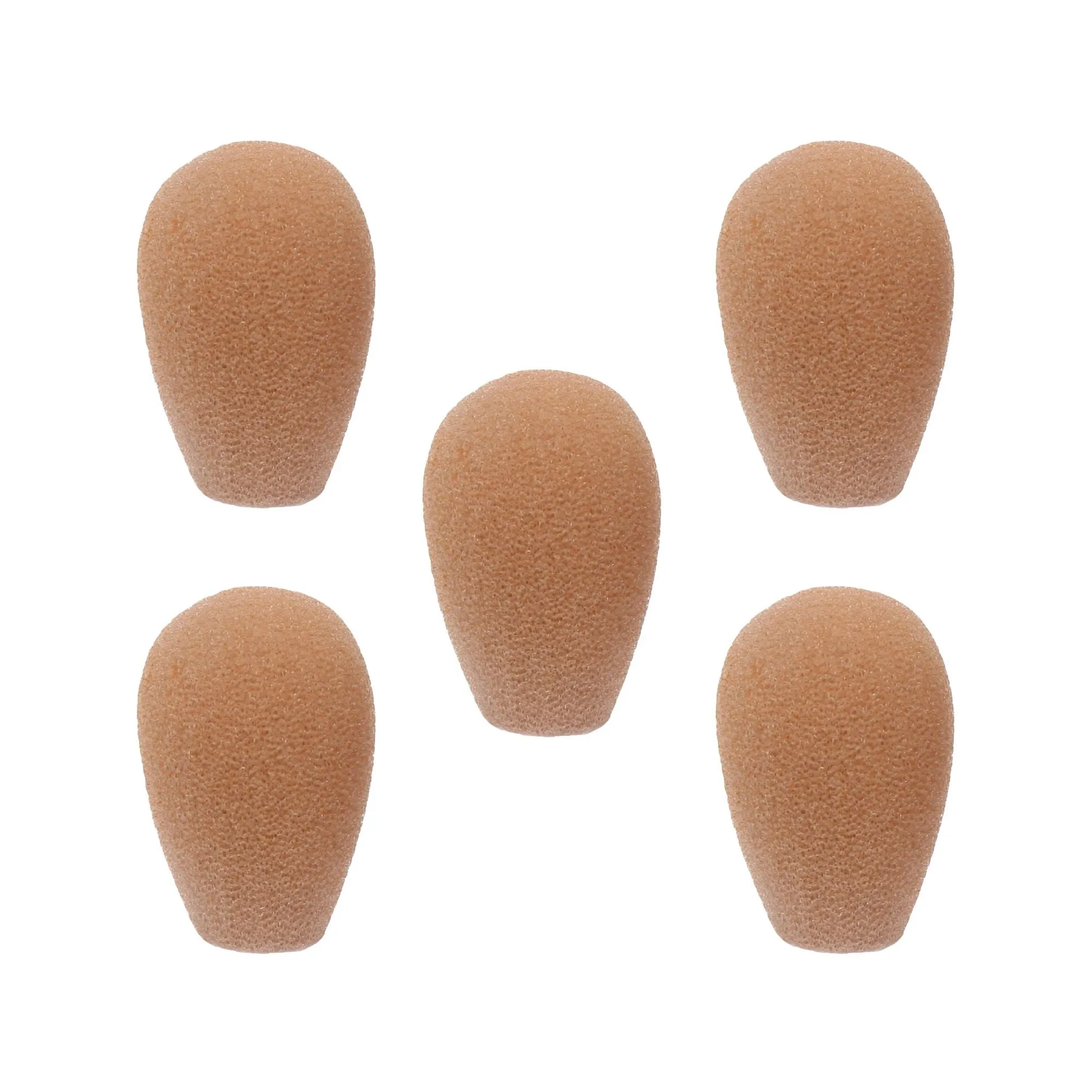 Galaxy Audio WS-HSUBG Windscreen for All Omni HS & ES Uni-Directional Models (5 pack) - Beige
